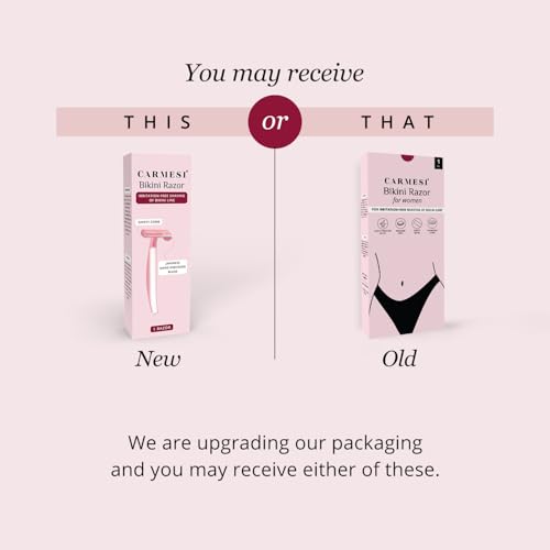 Carmesi Bikini Razor for Women - Gentle Hair Removal with Nano-Precision Blades