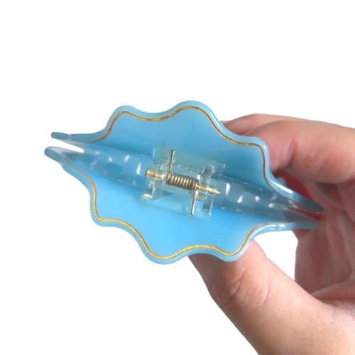 Clip Sugar Aquarius Sign Hair Clips - Zodiac Acetate Claw Hair Accessories for Women