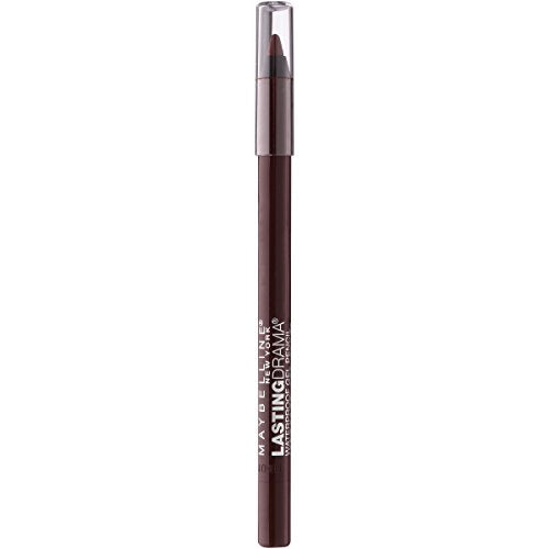 Maybelline Eyestudio Lasting Drama Waterproof Matte Gel Pencil Brown Eyeliner Glazed Toffee 1 Count