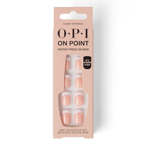 OPI On Point Press On Nails - 30 Count Reusable Nail Tips