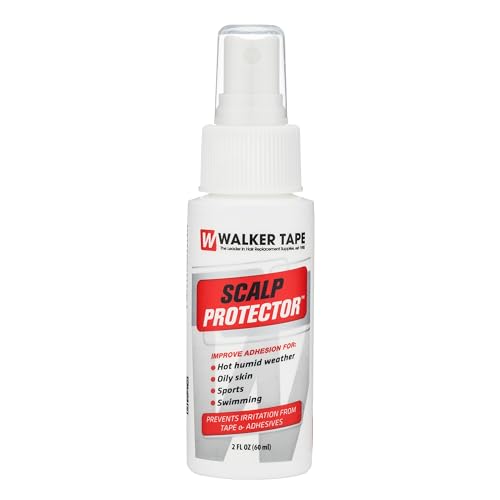 Walker Tape Scalp Protector Spray 2 oz - Skin-Safe Adhesive Booster for Wigs & Extensions