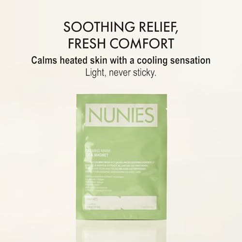 NUNIES Cica Calming Sheet Mask – Soothing Mask for Sensitive Skin