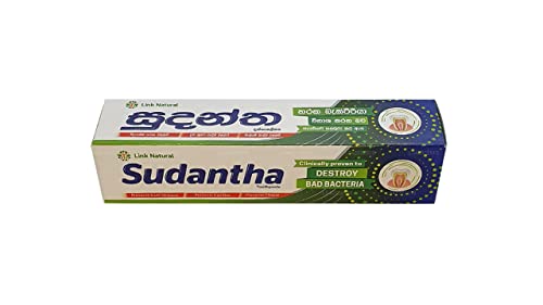Link Natural Sudantha Ayurvedic Herbal Toothpaste - Fluoride-Free, 4.2 oz