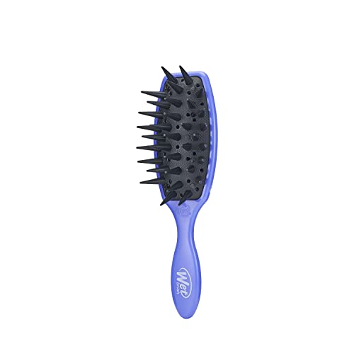 Wet Brush Custom Care Treatment Brush - Purple Detangling Hair Tool