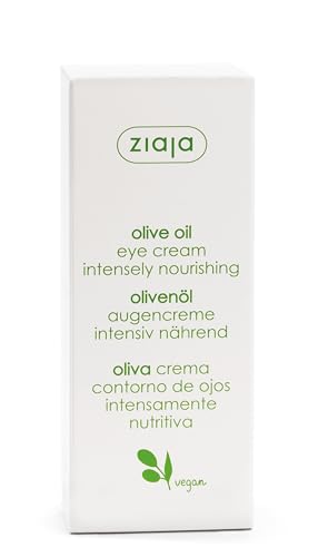 Ziaja Natural Olive Eye Cream - Moisturizing, Toning & Wrinkle Care, 0.5 fl oz