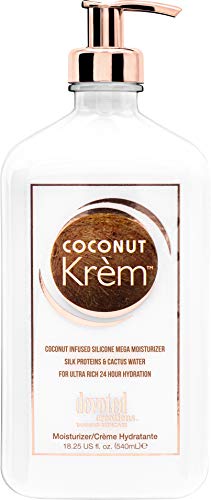 Devoted Creations Coconut Krém Moisturizer - Silky Hydrating Body Cream, 18.25 oz
