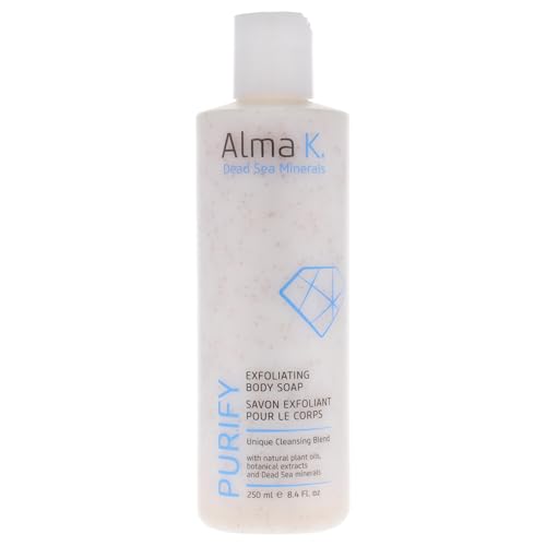 Alma K Exfoliating Body Wash with Dead Sea Minerals, 8.4 oz