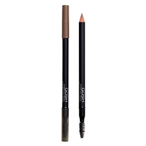 Gosh Eyebrow Pencil Grey Brown - Precise Eyebrow Makeup for Natural Look