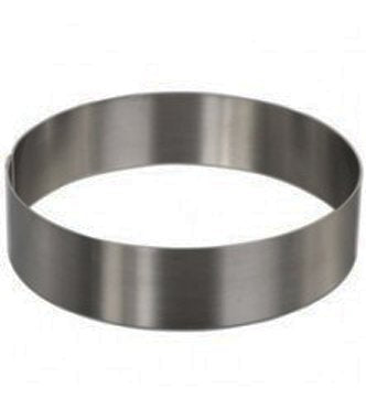 4-Inch Stainless Steel Round Cake Mold - Bottomless Pastry Ring