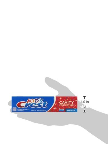 Crest Kids Cavity Protection Toothpaste, Sparkle Fun Flavor, 4.6 oz
