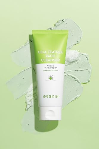 G9SKIN Cica Tea Tree Clay Cleanser & Wash-Off Mask - 150ml