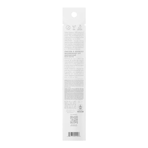 e.l.f. Waterproof Brow Pencil - Neutral Brown, Dual-Ended, Pack of 2