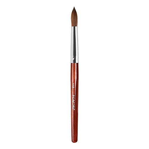 KADS 100% Kolinsky Sable Acrylic Nail Brush - Professional Size 14