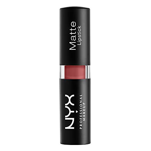 NYX PROFESSIONAL MAKEUP Matte Lipstick 1 Pack - Whipped Caviar, Muted Plum