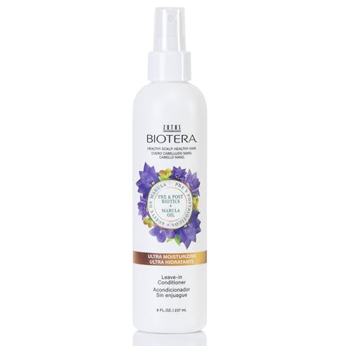 Biotera Ultra Moisturizing Leave-In Conditioner 8 Fl Oz - Deep Conditioning & Detangling for Dry Damaged Hair