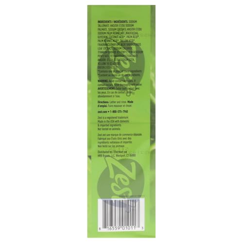 Zest Fresh Aloe Bar Soap, 4 Ounce Bath Size Bars - 8 Pack