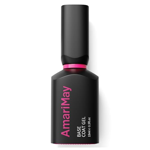 AmariMay 15ml Gel Base Coat for Long Lasting Nail Art