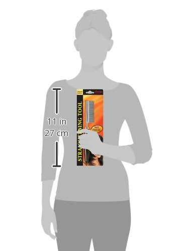 Annie Straightening Comb with Fine Teeth for Precision Hair Styling