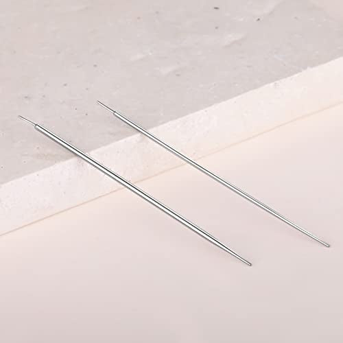 Aumeo G23 Titanium Threadless Nose & Ear Piercing Taper Kit 14G 16G 18G - Straight-16G,18G