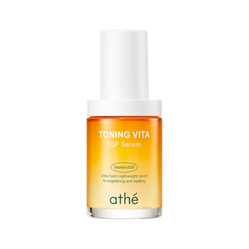 athé Toning Vita EGF Serum with Vitamin C & Peptides for Brightening