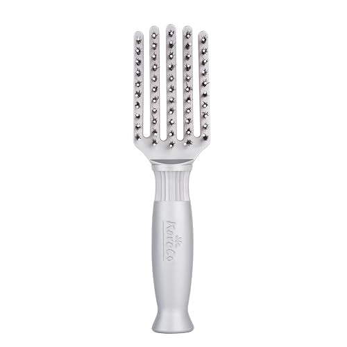 KareCo Mini Detangling Brush – Portable Tangle Buster for All Hair Types