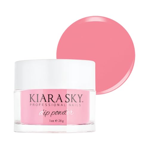 Kiara Sky Dip Powder - Cotton Kisses D537 Pink Nail Color