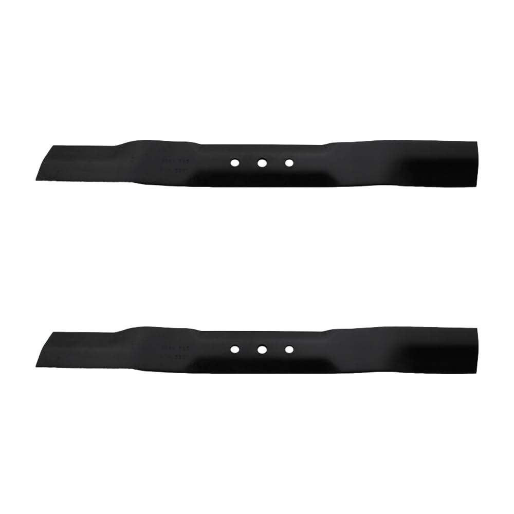 Set of 2 New Rolled Air-Lift Blade Fits Toro, Fits Exmark 20030, 20033, 20036, 20040, 20042, 20043, 20053, 20054, 20056, 20057, 20090 Models Interchangeable with 108-0954-03, 108-3762-03, 108-3762-0