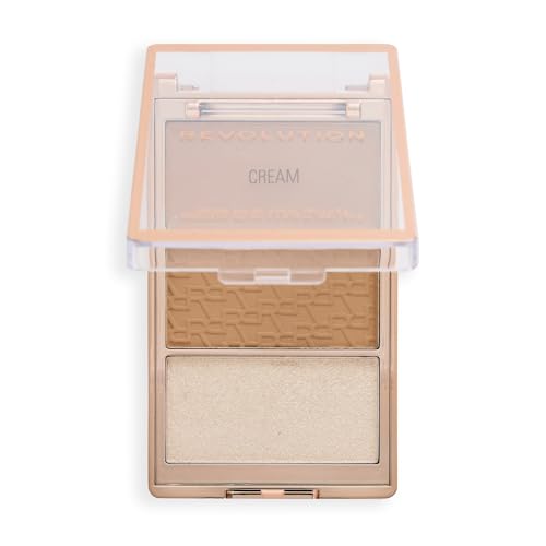 Revolution Bronze Icon Palette - Divine Fair Bronzer Trio with Hyaluronic Acid