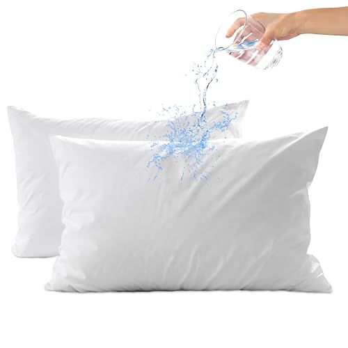 Dreamology King Size Waterproof Pillow Protector Set of 2