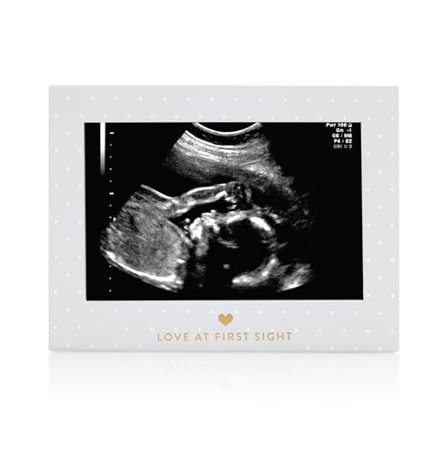 Little Blossoms Sonogram Picture Frame - Love at First Sight, 4x6