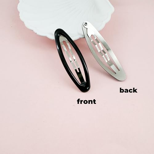16 XL Black Hair Clips for Thick Hair - 2.8 Inch Non-Slip Grips