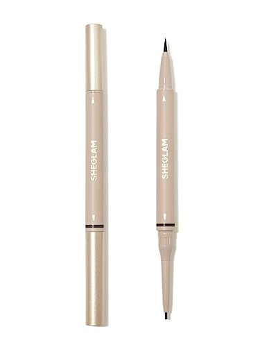 SHEGLAM Waterproof Dual-Sided Eyebrow Pencil - Chocolate