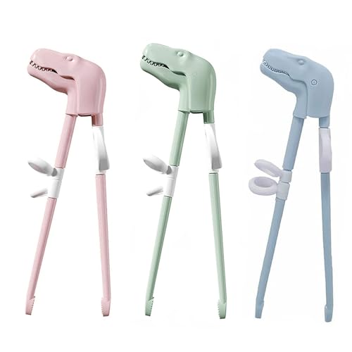 Dinosaur Training Chopsticks for Kids - 2 Pack Reusable Helper