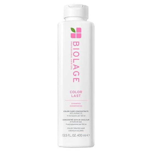 Biolage Color Last Shampoo - For Color-Treated Hair, Nourishes, Strengthens, Hydrates and Adds Shine, Soybean Oil & Stearic Acid, Paraben & Mineral Oil-Free, Vegan