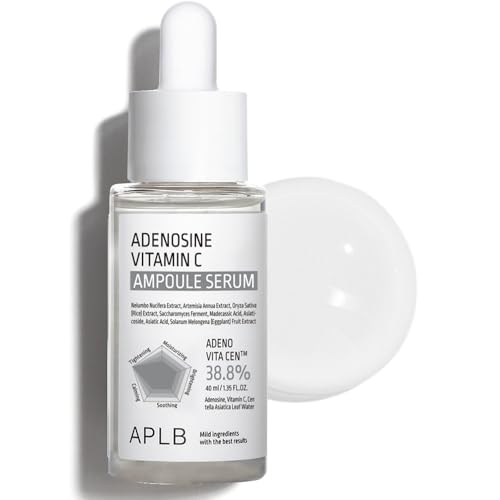 APLB Adenosine Vitamin C Ampoule Serum for Wrinkle Care & Hydration