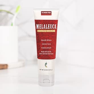 Melaleuca Cinnamon Fluoride-Free Tooth Polish 3.3 oz with Free Tube Squeezer
