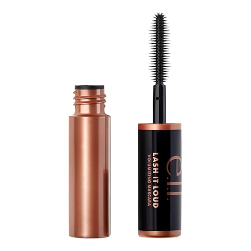 e.l.f. Lash It Loud Mini Mascara - Volumizing & Pigmented Black Formula