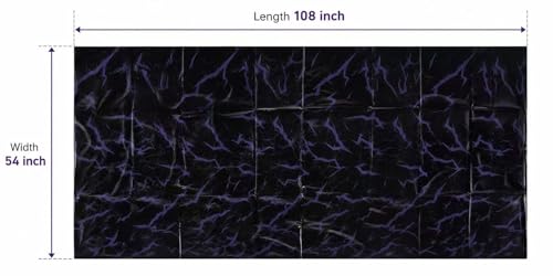 Demon Hunters Iridescent Tablecloth | 54x108 Inch Party Decor