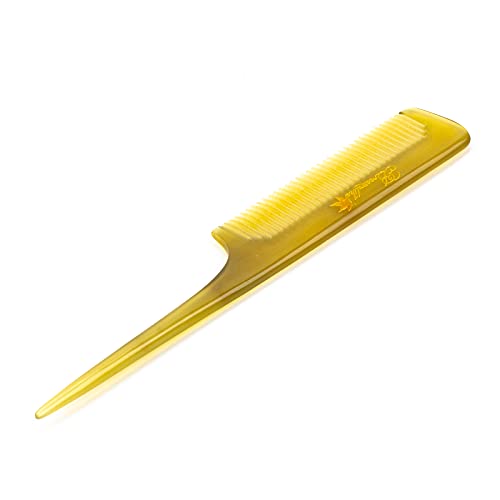 Breezelike Sheep Horn Hair Comb for Women - Fine Tooth Tail Comb