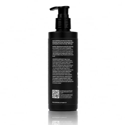 Premium Hemp Daily Ultra-Moisturizing Body Lotion, Sandalwood, 8oz