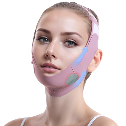 ROWMATE Graphene V-Line Chin Strap Mask for Double Chin Reduction