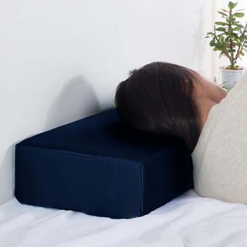 HOMBYS Satin Pillowcase for Cube Pillow - 12x24x5.5 Inches
