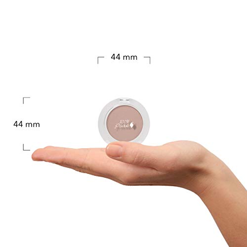 100% PURE Fruit Pigmented Pressed Powder Eye Shadow - Flax Seed, 0.07 oz