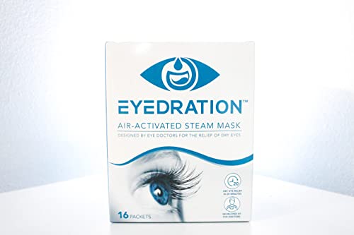 Eyedration Air-Activated Disposable Steam Eye Mask - Doctor Designed Heat