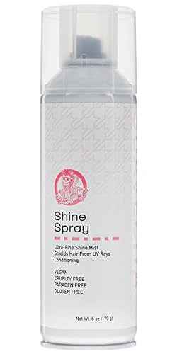 Suavecita Vegan Shine Spray 6oz - Hydrating Finishing Mist for Frizzy & Dry Hair