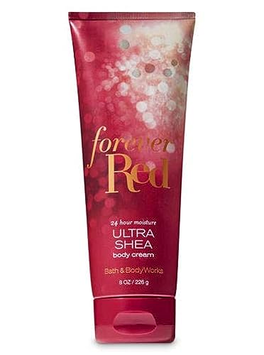 Bath & Body Works Forever Red Body Cream 8 Oz with Shea & Vitamin E