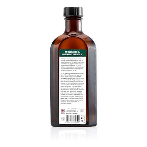 Nature Spell Tea Tree Oil for Hair & Scalp – Pre-Diluted 5.07 fl oz, Natural Hair Treatment & Skin Care