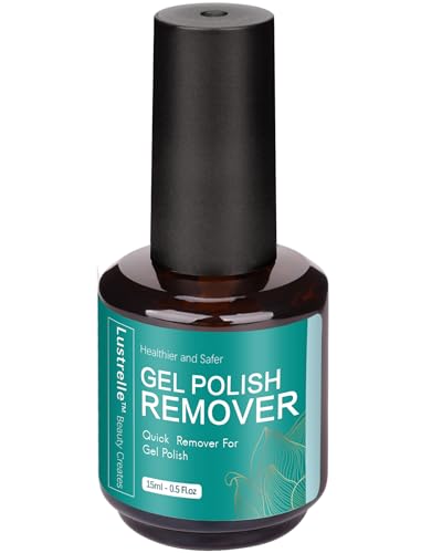 Lustrelle Gel Nail Polish Remover - Quick 2-5 Minute Formula