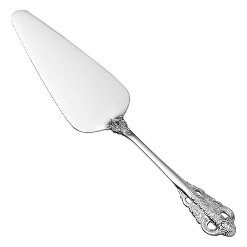 Kichvoe Stainless Steel Pie Server Spatula - Rust-Resistant Cake Cutter