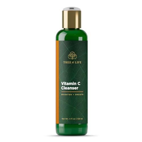 Tree of Life Vitamin C Facial Cleanser 4 Fl Oz - Brightening Face Care